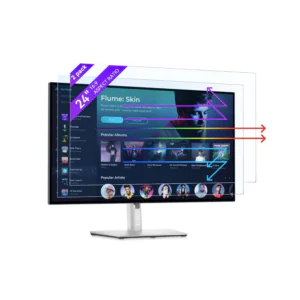 Premium Anti-Blue Light Screen Protector for 24-Inch Monitors (2-Pack)