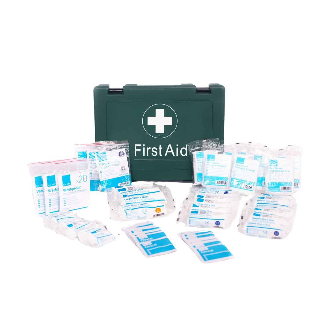 First Aid "Your First Aiders Are" Green Safety Sign