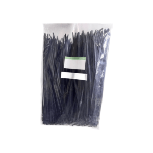 Heavy-Duty Black Nylon Cable Ties / Zip Ties (Bulk Pack)