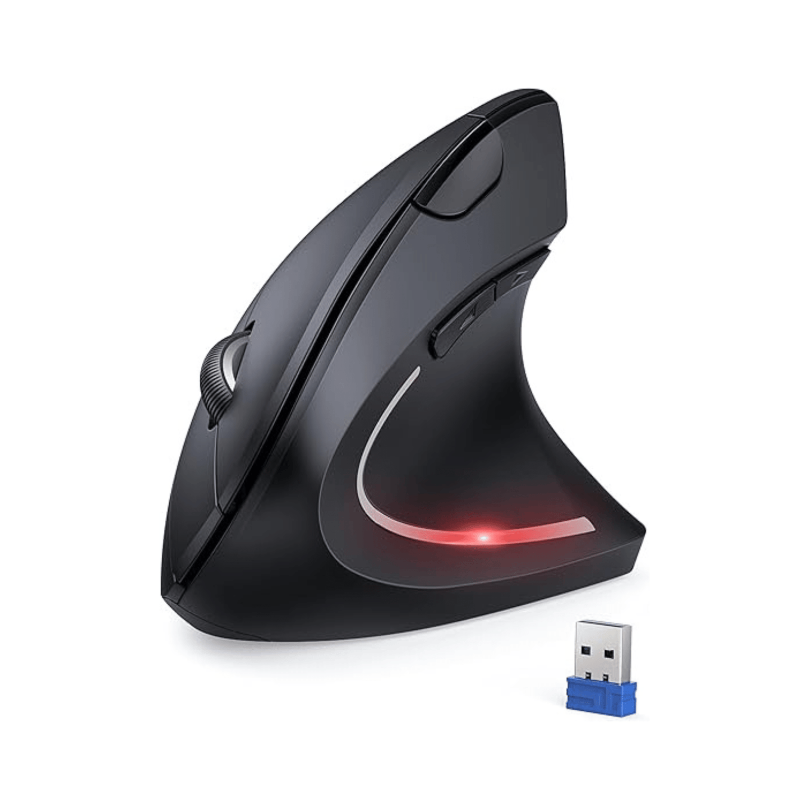Ergonomic Mouse 4800 DPI Vertical Wireless Mouse with 6 Buttons 2.4G Silent Computer Mouse