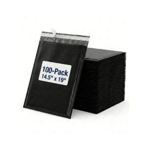 Heavy-Duty Black Poly Mailer Shipping Envelopes A5 pack of 25