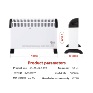 Portable heater 220-240 V