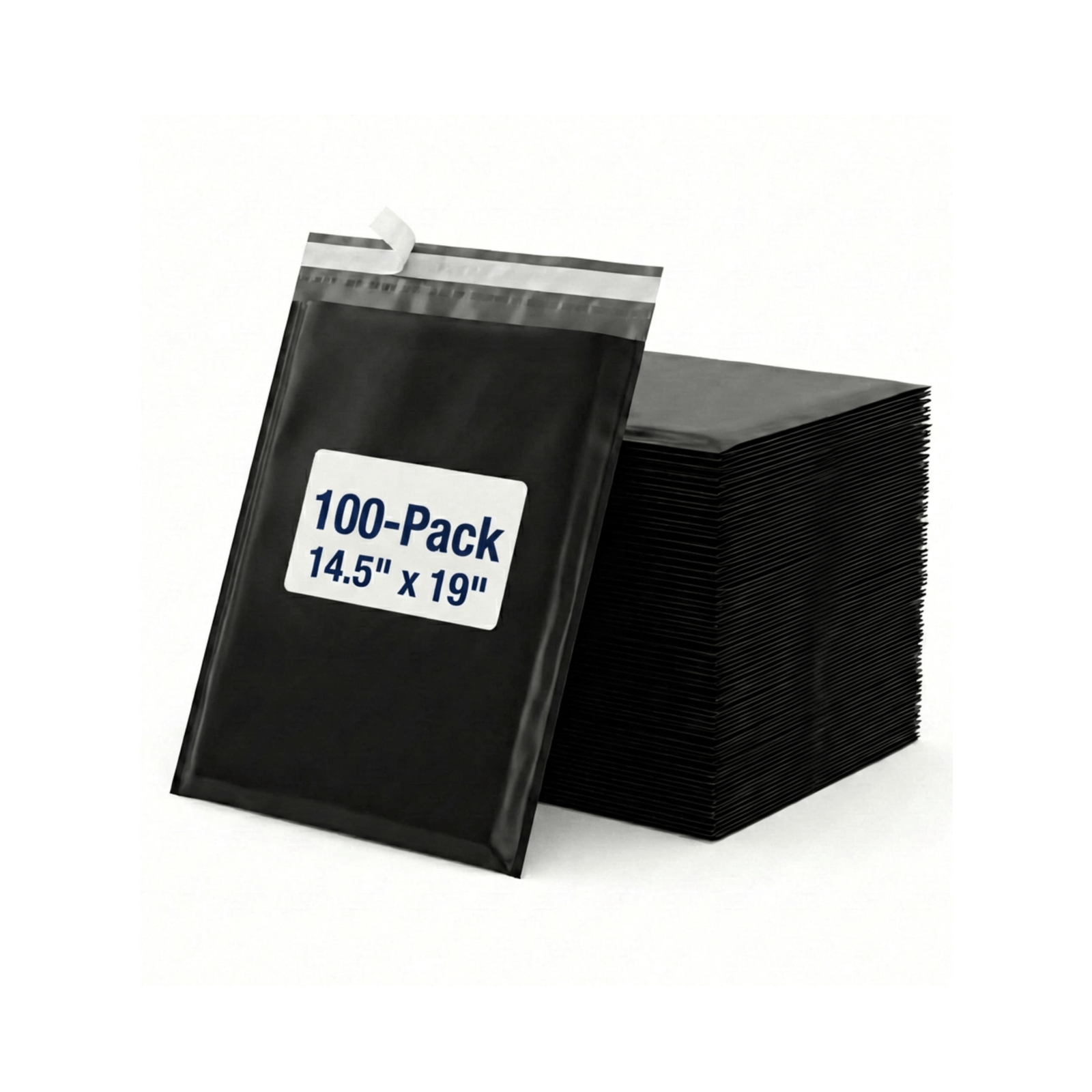 Heavy-Duty Black Poly Mailer Shipping Envelopes A5 pack of 25