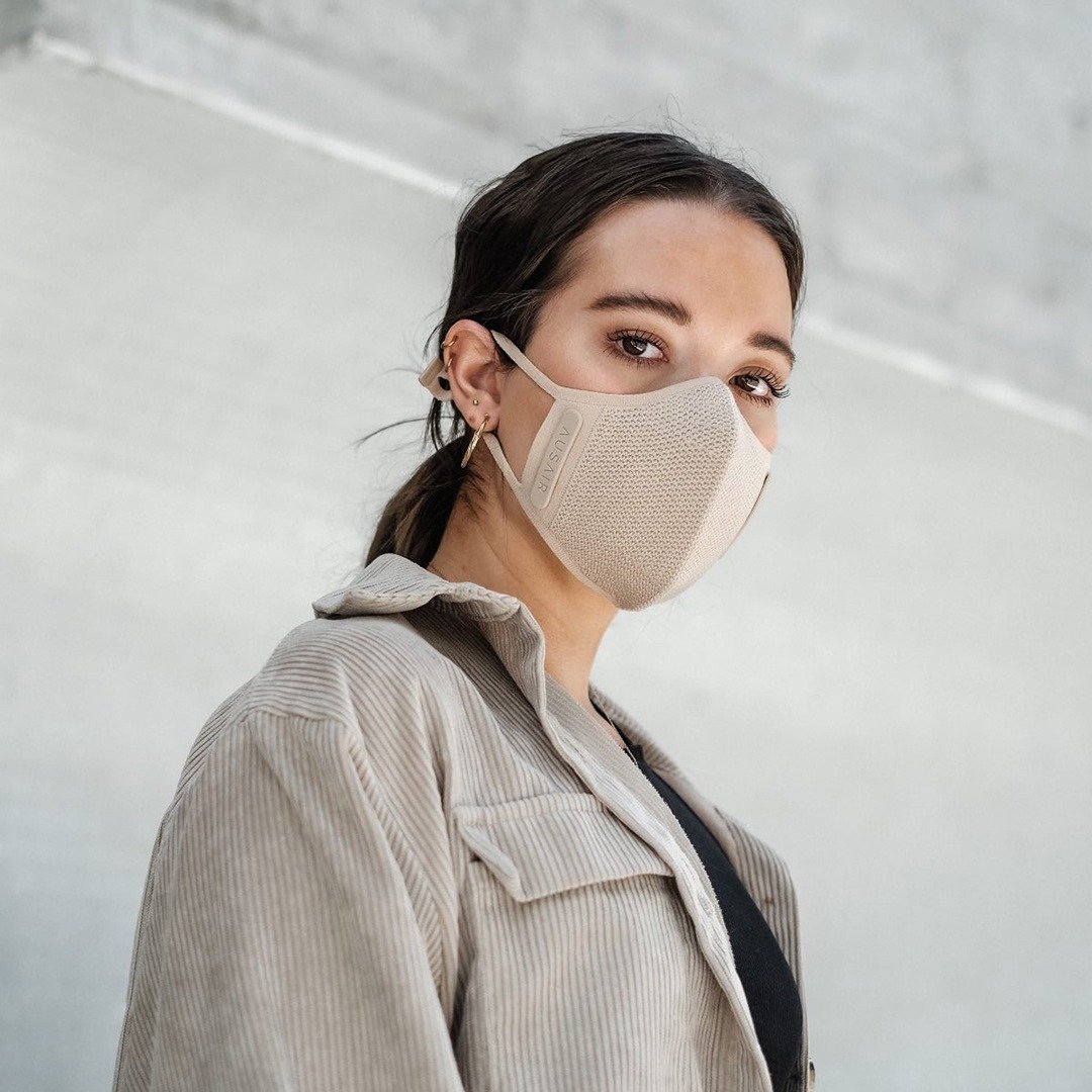 Single-Use Disposable White Protective Face Masks (Box of 50)